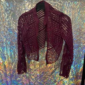 See through Vest Jacket